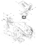 Page F Diagram and Parts List for 13AY614G401 2002 Yard Man Lawn Tractor